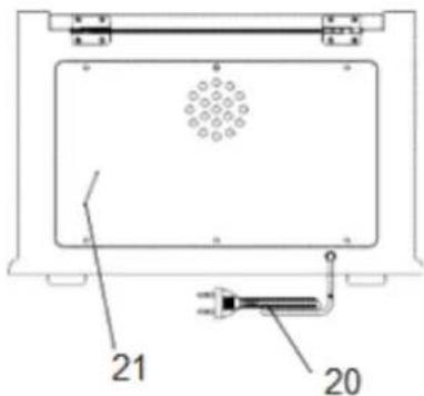 Soundmaster NR976 - PANEL POSTERIOR - 3