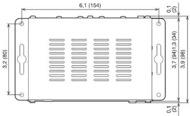 DENON AVS3 - □ Lors du montage d'un support mural - 1