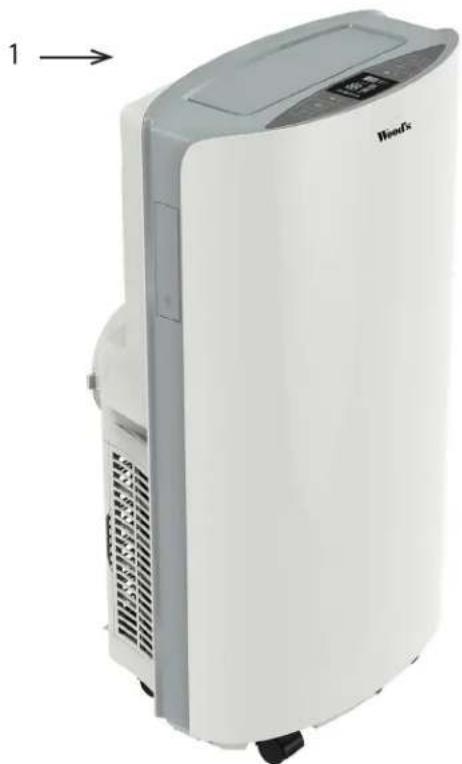 WOODS AC Cortina Silent 12K Smart Home - OPERATINGINSTRUCTIONS - 9