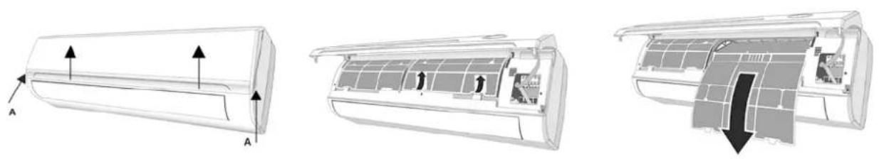 QLIMA S3925 - Nettoyage du panneau frontal - 1
