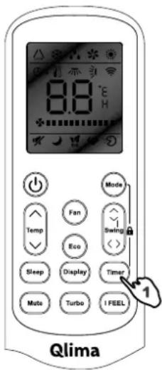 QLIMA S3948 - IMPOSTAZIONE DEL TIMER - 1