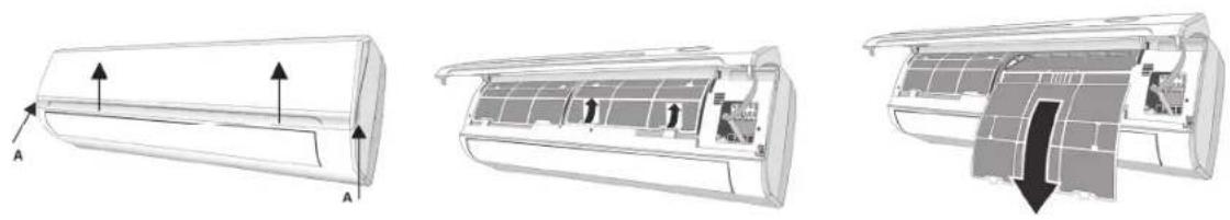 QLIMA TS825 - Nettoyage du panneau frontal - 1