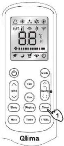 QLIMA TS825 - INSTELLEN TIMER - 1
