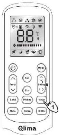 QLIMA TS825 - PROGRAMACIÓN DEL TEMPORIZADOR - 1