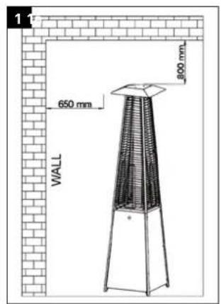 1 650 mm 800 mm WALL