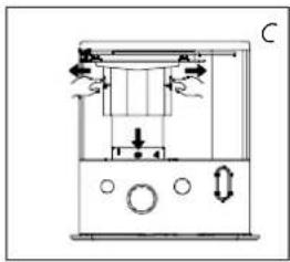 QLIMA R8224C - L AVANT DE COMMENCER A CHANGER LA MECHE, L'APPAREIL DOIT ÊTRE ETEINT ET TOTALEMENT REFROIDI. - 1