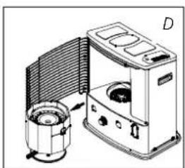 QLIMA R8224C - L AVANT DE COMMENCER A CHANGER LA MECHE, L'APPAREIL DOIT ÊTRE ETEINT ET TOTALEMENT REFROIDI. - 2