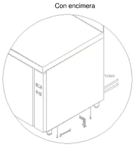 Scancool GCR2254X - Conexión del desagüe - 1
