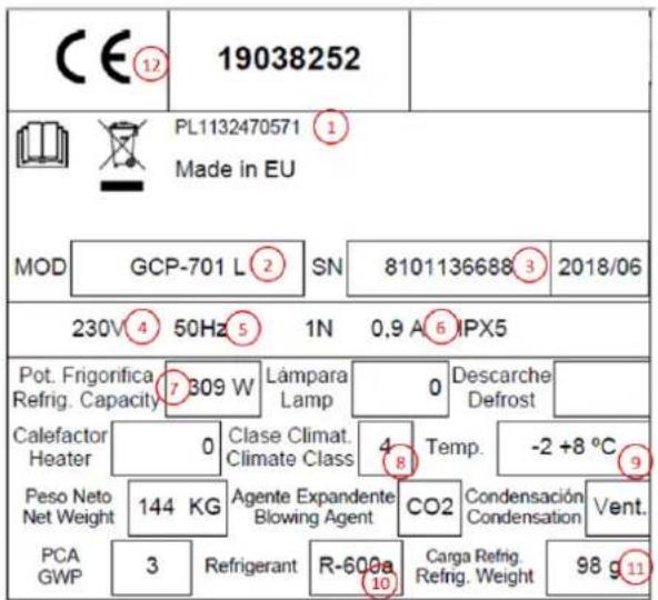 Scancool GCR2254X - 3.PRODUKTDETALJER - 1