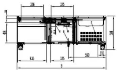 Scancool GCR1352X - TPB (Under Counter) - 1
