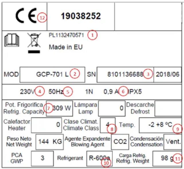 Scancool GUF700X - PRODUCT DETAILS - 1
