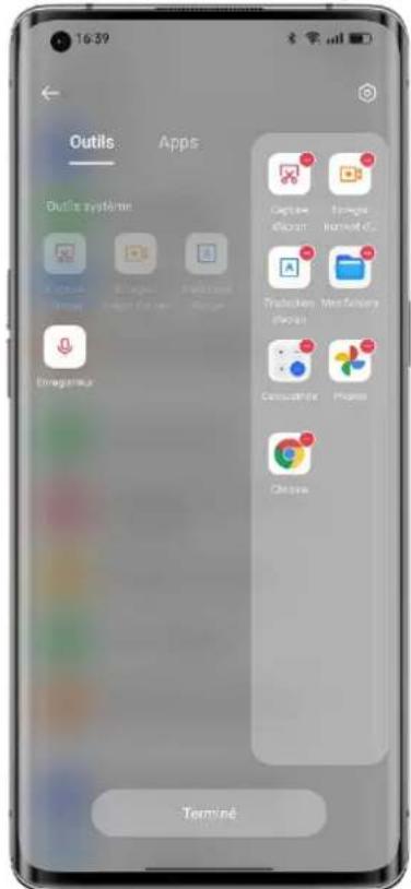 OPPO Reno 8 Lite 5G - Activer la barre latérale intelligente - 2