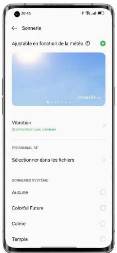OPPO Reno 8 Lite 5G - Ajustable en fonction de la météo 2.0 - 1