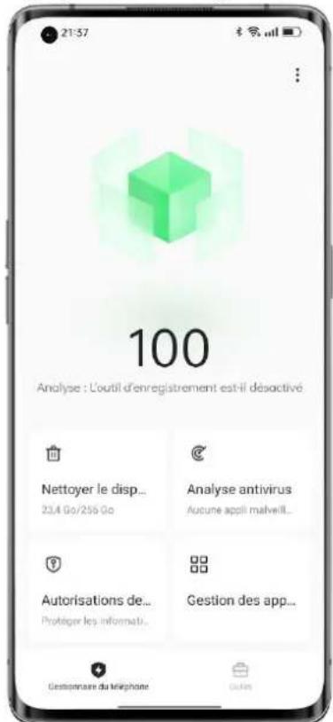 OPPO Reno 8 Lite 5G - Analyser et optimiser votre système - 1
