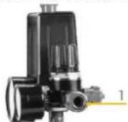 Zipper ZICOM24E - Establecimiento de la conexión de aire comprimido - 1