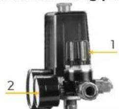 Zipper ZICOM24E - Set the working pressure - 1