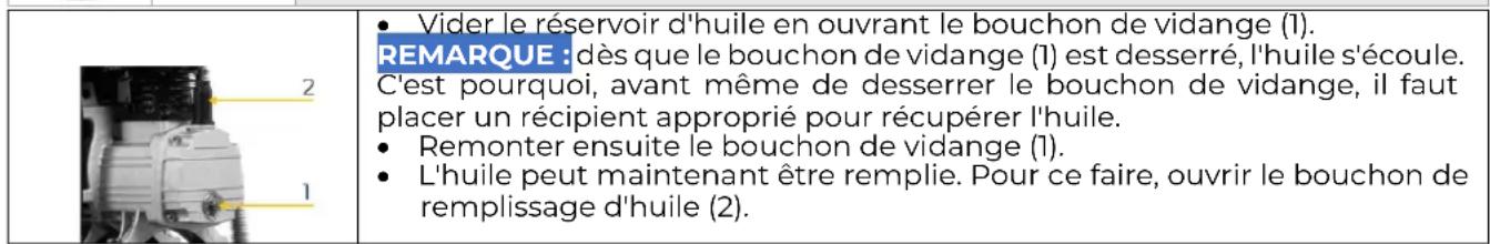 Zipper ZICOM24E - Vidanger l'huile - 2