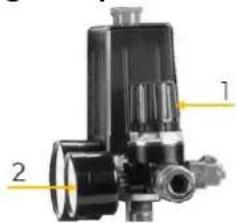 Zipper ZICOM24E - Reglarea presiunii de iesire - 1