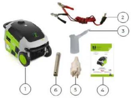 Zipper ZISTE3000IV - Lieferumfang / Delivery content / Volumen de suministro / Contenu de la livraison / Obseg dobave / Opseg isporuke - 1