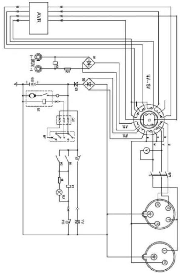 Zipper ZISTE6700DH - SCHALTPLAN / WIRING DIAGRAM / SCHEMA ELECTRIQUE - 1