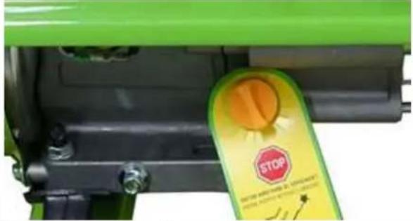 Zipper ZISTE8000 - Kontrola oleja v motore - 2
