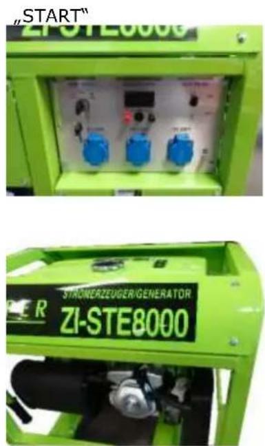 Zipper ZISTE8000 - Zapnutí / Start (ZI-STE8000; ZI-STE8004) - 2