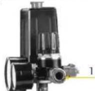 Zipper ZICOM50E - Stabilirea racordului de aer comprimat - 1