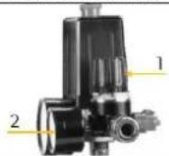 Zipper ZICOM50E - Nastavitev izhodnega tlaka - 1