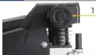 Zipper ZICOM50E - Curățarea / schimbarea filtrului de aer - 1