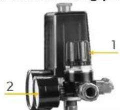 Zipper ZICOM50E - Set the working pressure - 1