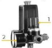 Zipper ZICOM50E - Nastavení výstupního tlaku - 1