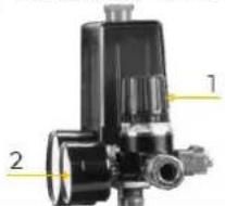 Zipper ZICOM50E - Impostazione della pressione di uscita - 1