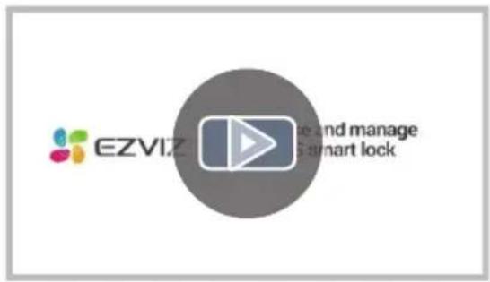 EZVIZ L2S - Utilisation du verrou - 2