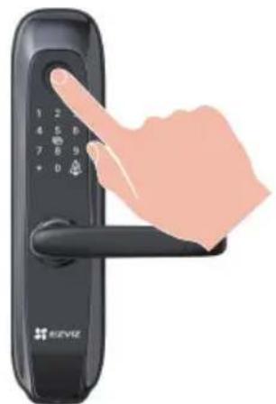 EZVIZ L2S - Ajouter une empreinte digitale - 2