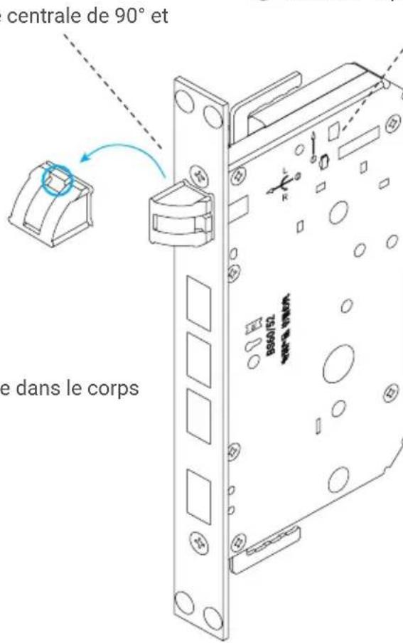 EZVIZ L2S - Changer le verrou à loquet de la serrure (facultatif) - 2