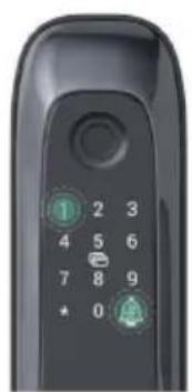 EZVIZ L2S - Ajouter une empreinte digitale - 1