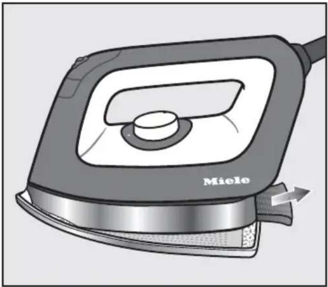 MIELE FashionMaster B 4826 - Positionner la semelle anti-adhésive - 1