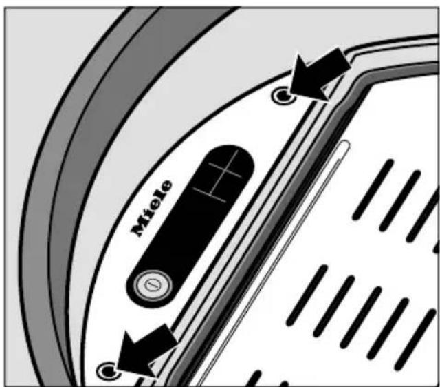 MIELE FashionMaster B 4826 - Sortir le fer à repasser et la tige guide-fil - 2