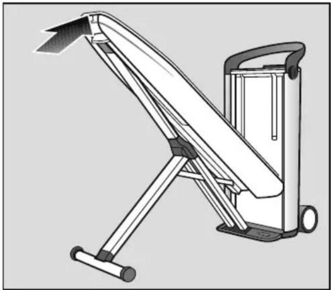 MIELE FashionMaster B 4826 - Replier la table de repassage - 3