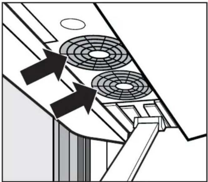 MIELE FashionMaster B 4826 - Commande du ventilateur pour B 4312 : - 2