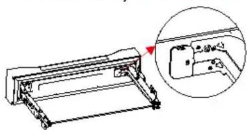 Thor TRF3601FD - Disassembly of refrigerator door - 3