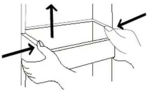 Thor TRF3601FD - Cleaning of door tray - 1