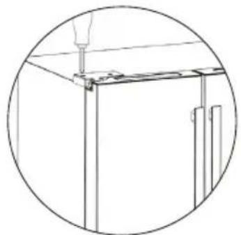 Thor TRF3601FD - Disassembly of refrigerator door - 1