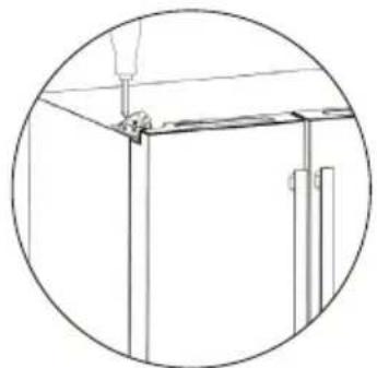 Thor TRF3601FD - Disassembly of refrigerator door - 2