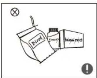 Thor TRF3601FD - Warnings for placement of items - 2