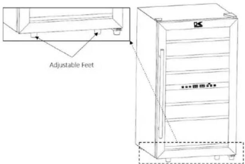 KALORIK WCL 44446 - POSITIONING THE APPLIANCE - 1