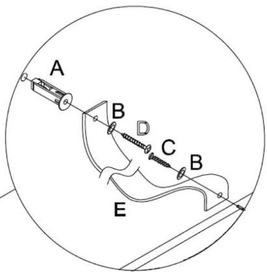 Crosley Everett CF1103 - SAFETY STRAP WALL ASSEMBLY INSTRUCTIONS - 1