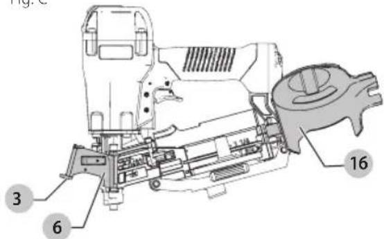 Porter-Cable RN175C - Loading the Tool (Fig. C–G) - 1