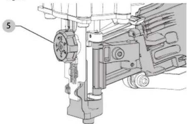 Porter-Cable RN175C - Ajuste de la profundidad (Fig. H) - 1