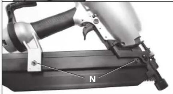 Porter-Cable FR350B - CLEARING A JAMMED NAIL (FIG. 1, 11–13) - 6
